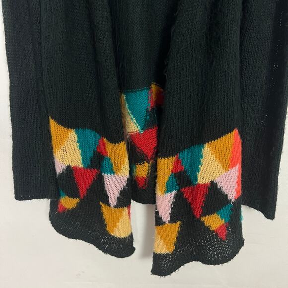 Wooden Ships Wool Mohair Open Front Hooded Cardigan Size XS - Picture 4 of 11